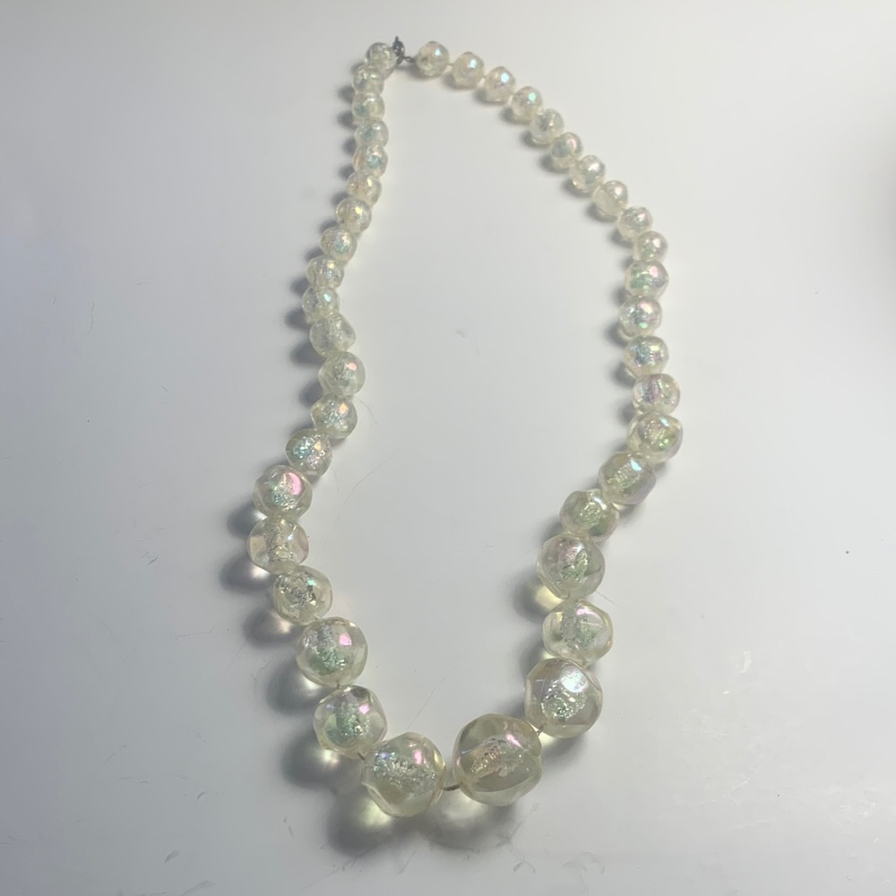 Vtg Lucite Necklace